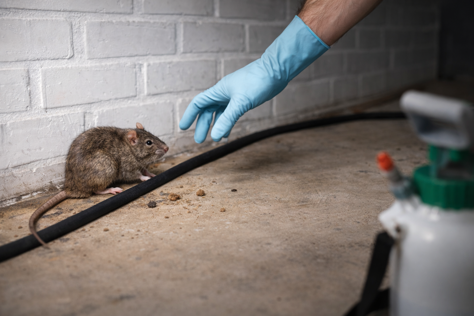Photo de deratisation contre rats et souris